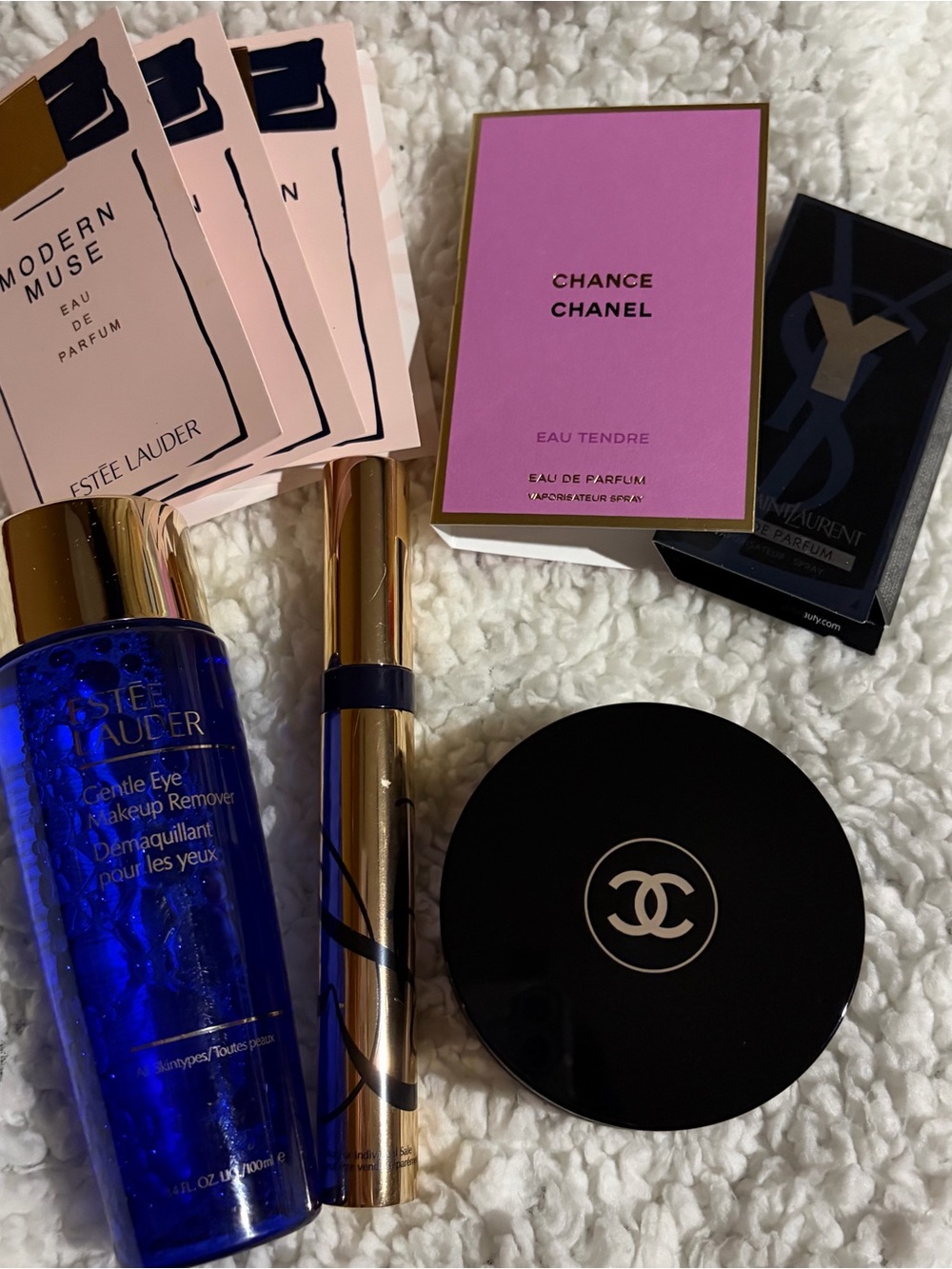 CHANEL bronzing cream soleil tan deep bronze 395 bronzer and freebies